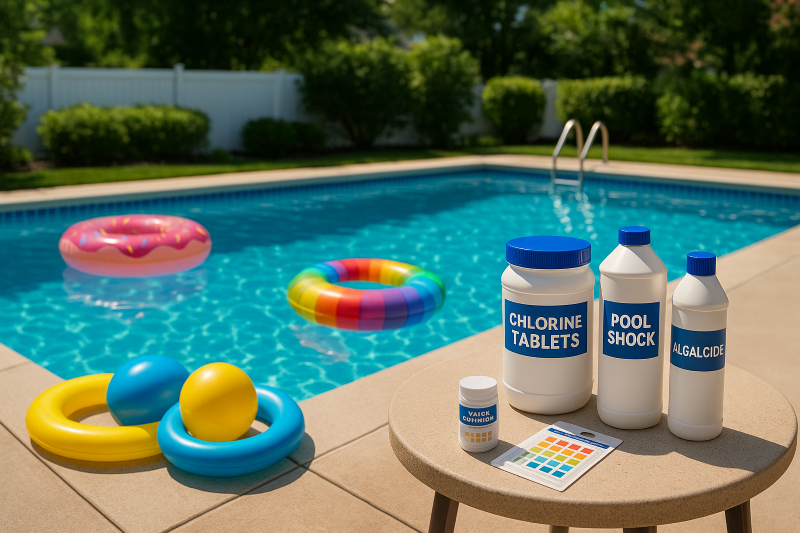 Best Time to Buy Pool Chemicals